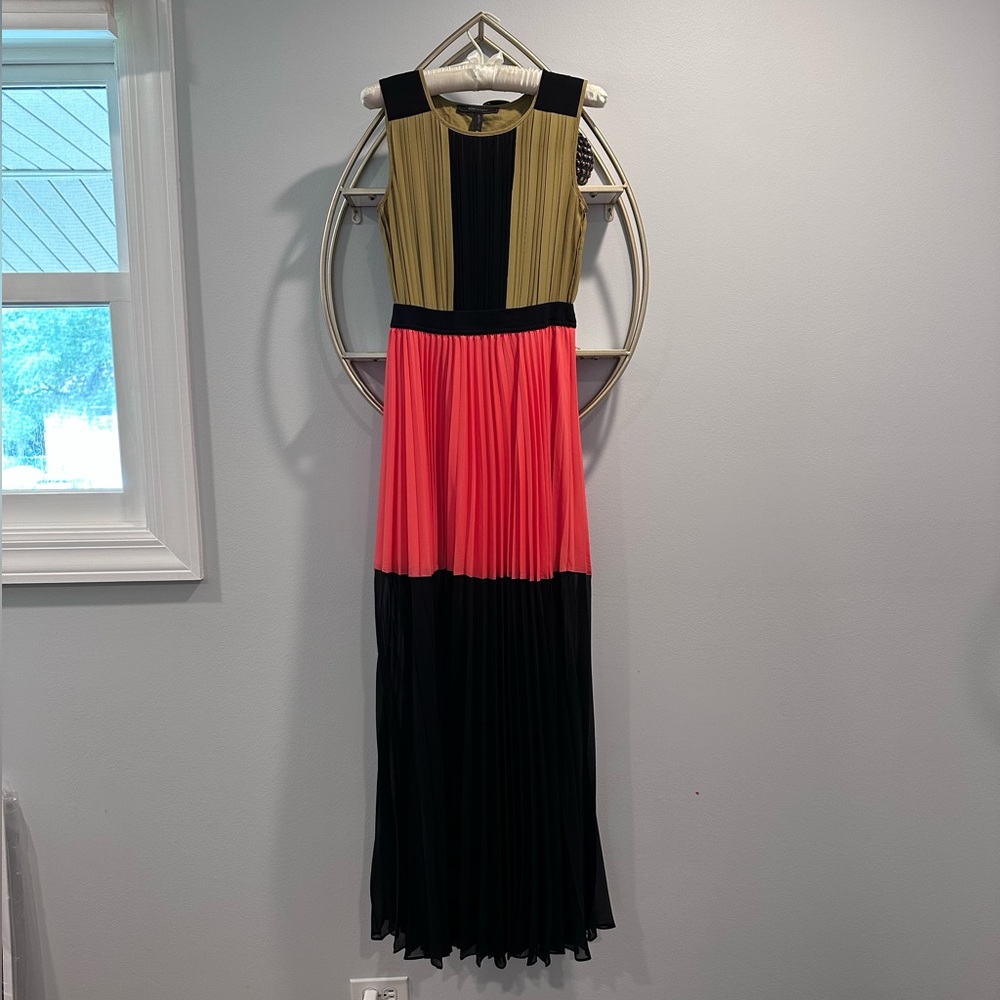 BCBG MAXAZRIA Pleated Dress